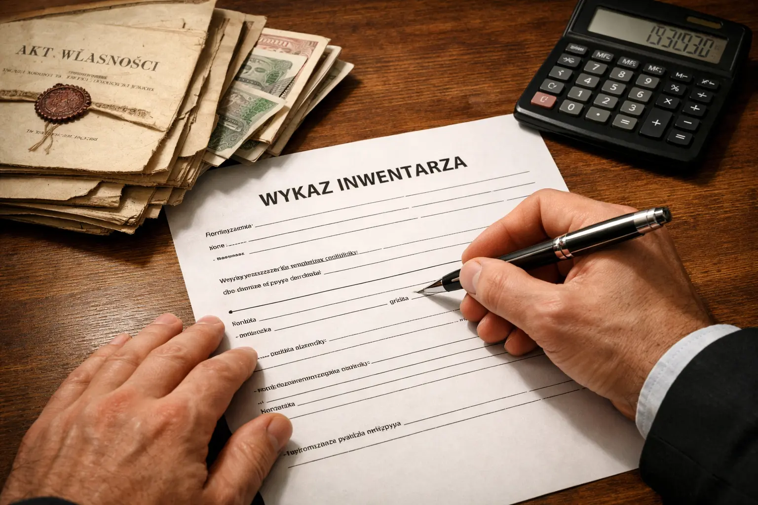 Jak złożyć wykaz inwentarza? Krok po kroku i wzór