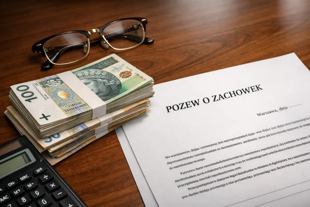 Koszty sprawy o zachowek 2026: Opłaty, prawnik i ukryte wydatki