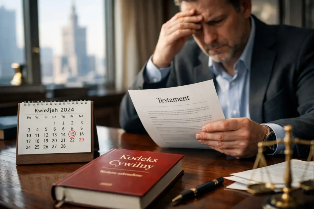 Od kiedy liczyć termin zachowku? 5 lat, które decydują o pieniądzach
