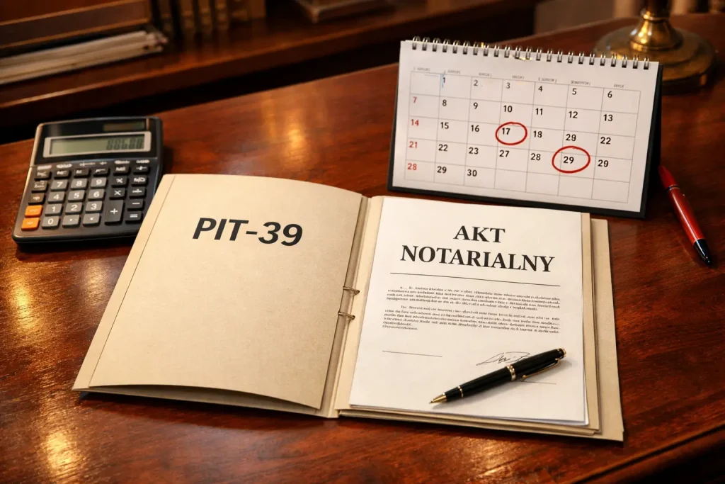 Podatek od sprzedaży nieruchomości ze spadku – kiedy 19% PIT?