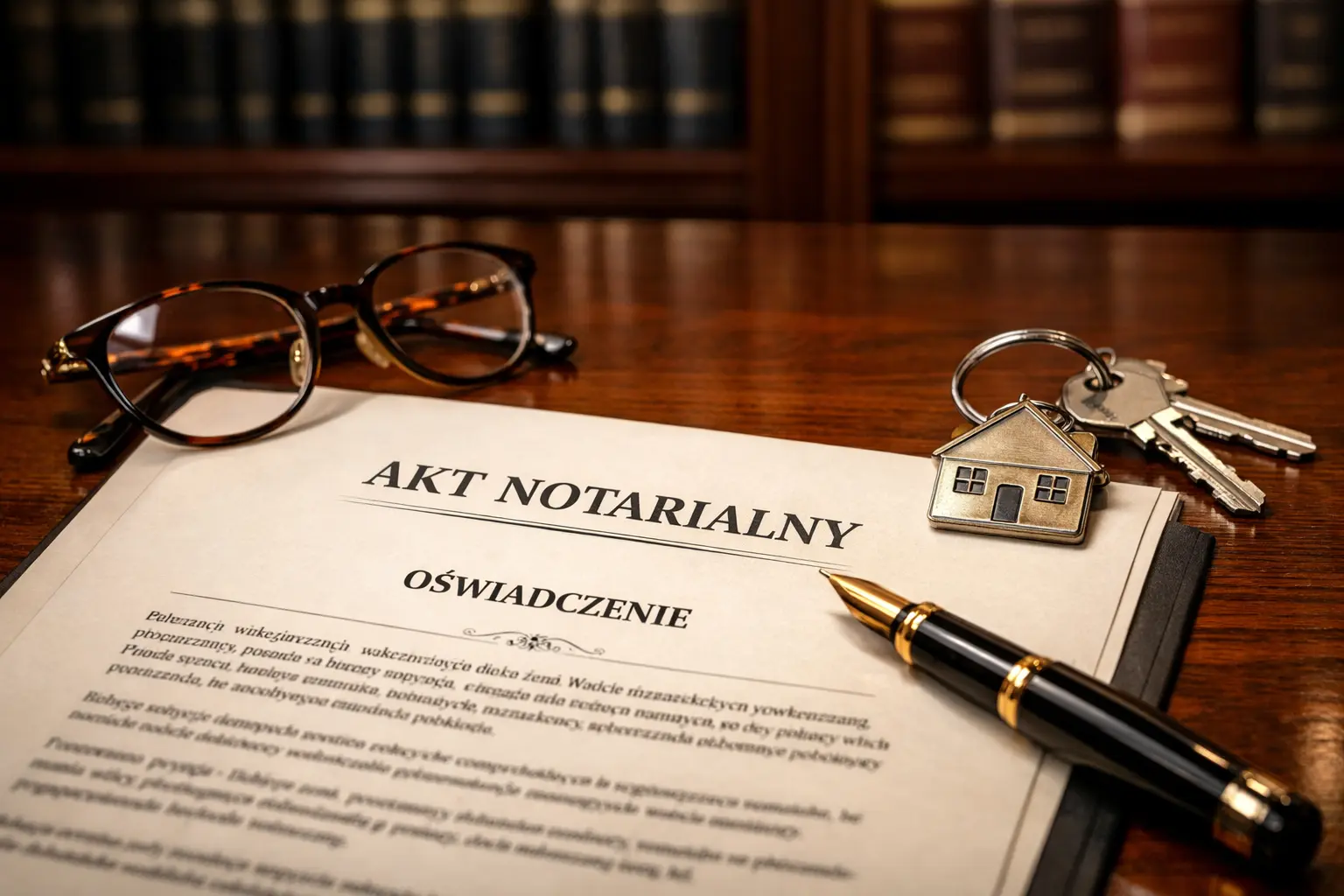Zabezpieczenie spłaty hipoteką i oświadczenie – Dział Spadku