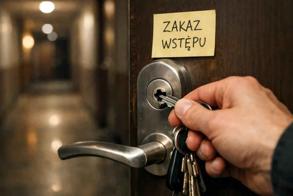 Zakaz wstępu do nieruchomości wspólnej - co robić? Porady Radcy