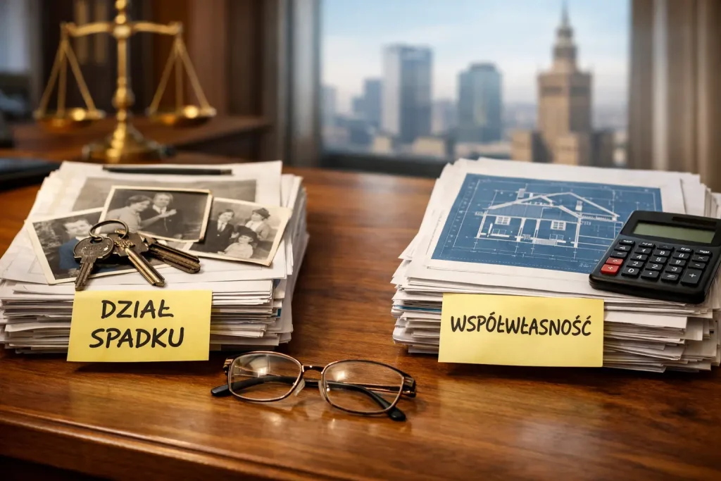 Zniesienie współwłasności a dział spadku – kluczowe różnice